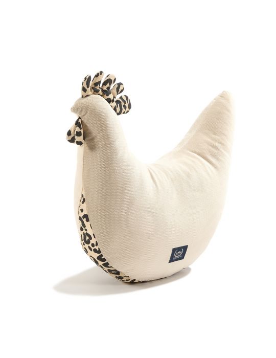 La Millou Kura Babci Dany velvet Leopard Cream by Magdalena Lamparska