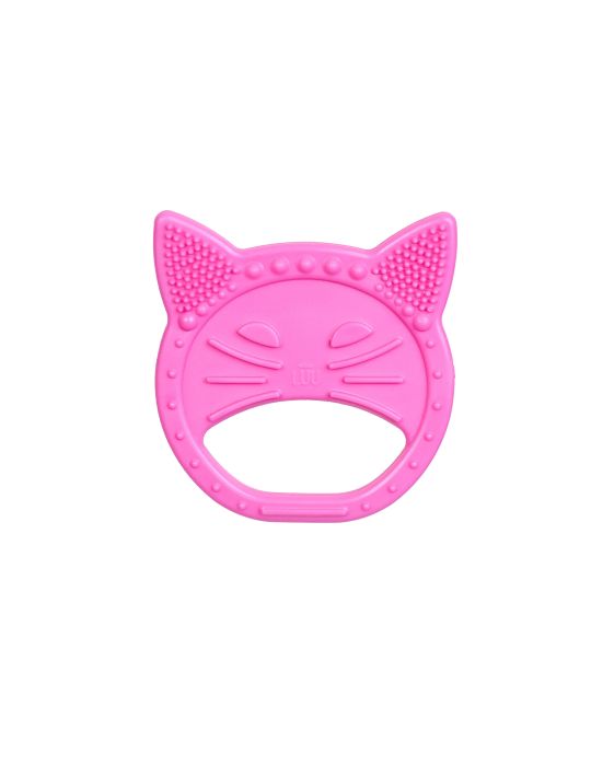 Luu Kids Gryzak dla dzieci Luuisa The Cat Pink