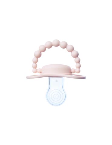 Luu Kids Smoczek silikonowy pozycjonujący 0-3m+ Velvet blush
