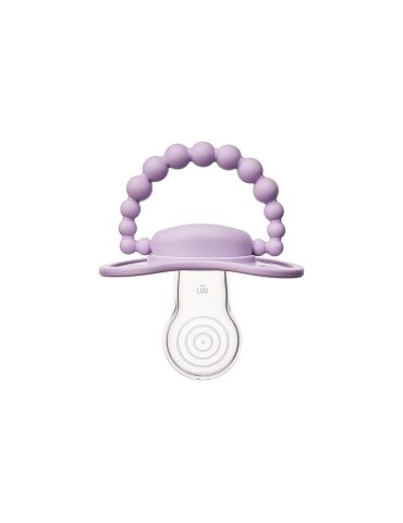 Luu Kids Smoczek silikonowy pozycjonujący 0-3m+ French lavender