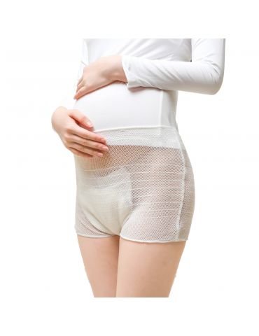 Bocioland Majtki poporodowe siateczkowe L 2 szt