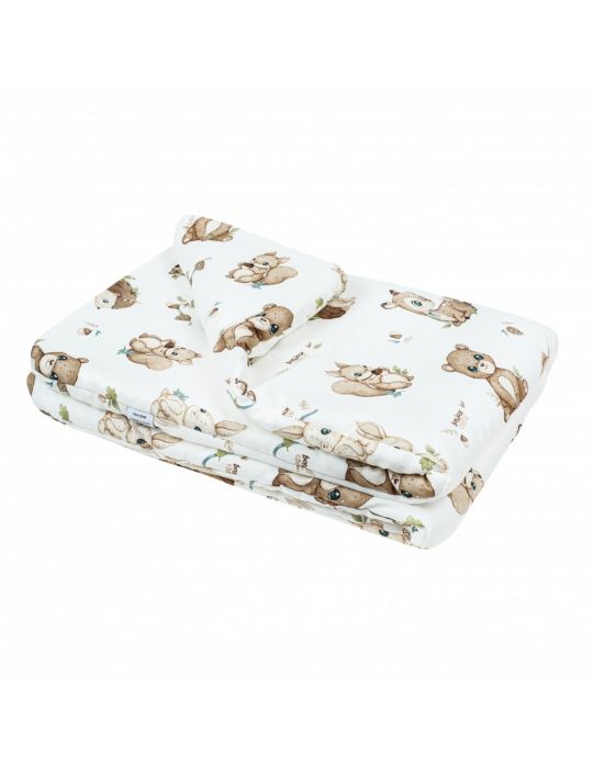 Bonjour Cherie Kołderka bawełniana 75x100 Las