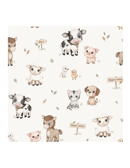 Bonjour Cherie poduszka średnia bawełniana 30/40 Farma