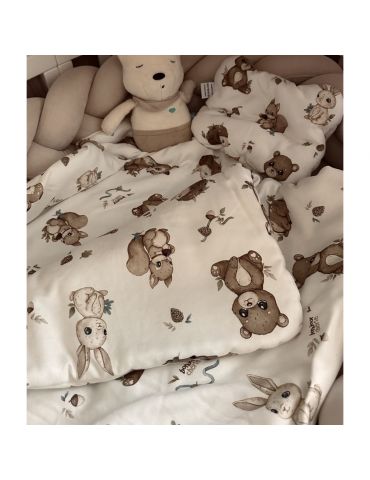 Bonjour Cherie Kołderka bawełniana 65x75 Las