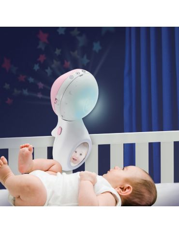 Infantino Karuzela Muzyczna 3w1 pudrowy róż