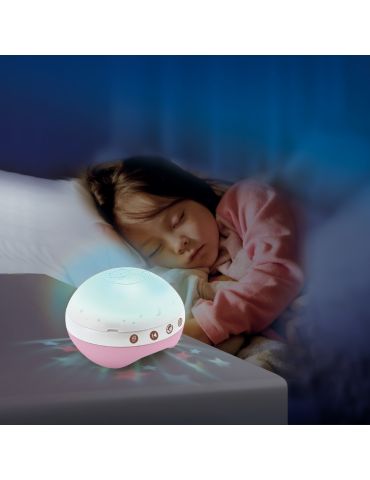 Infantino Karuzela Muzyczna 3w1 pudrowy róż