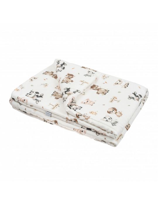 Bonjour Cherie Kołderka bambusowa 100/135 Farma