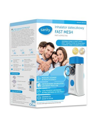 Sanity Inhalator siateczkowy Fast Mesh Sanity Inhalator siateczkowy Fast Mesh