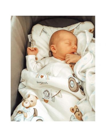 Bonjour Cherie Kołderka bawełniana 100/135 Traktory