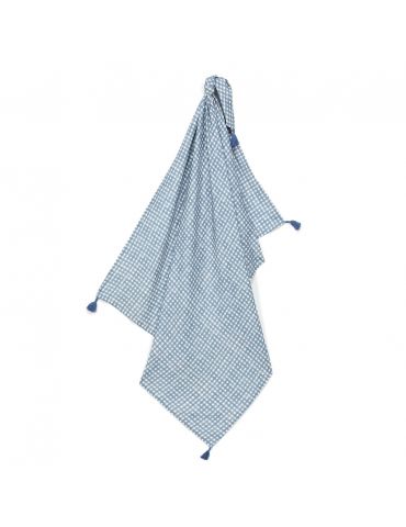 La Millou Otulacz bambusowy M 100x120 ( Berry vichy ) La Millou Otulacz bambusowy M 100x120 ( Berry vichy )