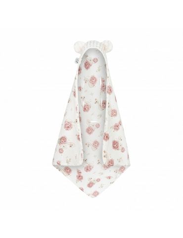 Bonjour Cherie Kocyk bambusowy do fotelika samochodowego 90/90 Royal Baby minky ecru Bonjour Cherie Kocyk bambusowy do fotelika samochodowego 90/90 Royal Baby minky ecru