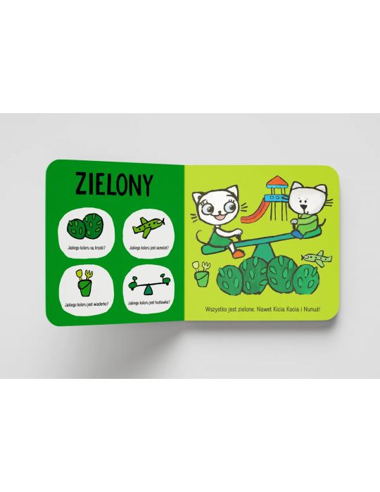 Książeczka Kicia Kocia i Nunuś Kolory A.Głowińska