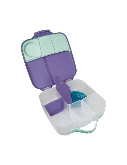B.box Lunchbox pojemnik z wkładem chłodzącym śniadaniówka Lilac pop