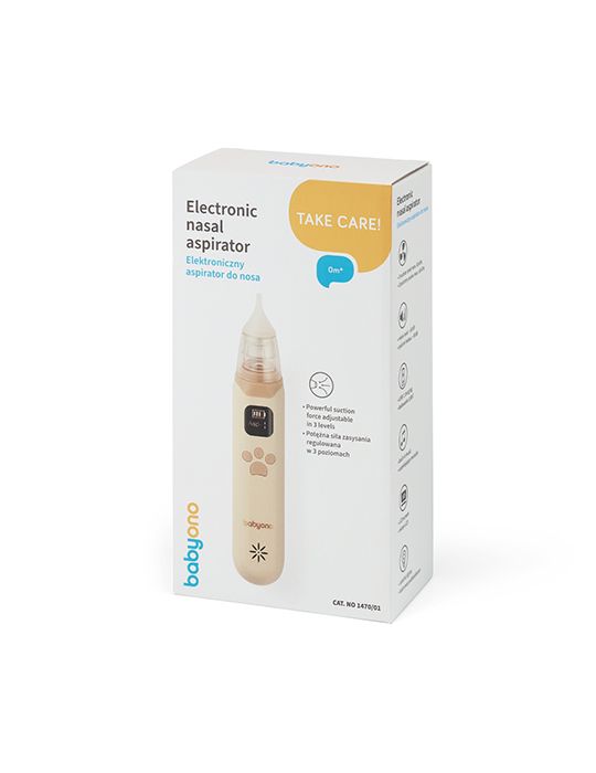 BabyOno Elektroniczny aspirator do nosa