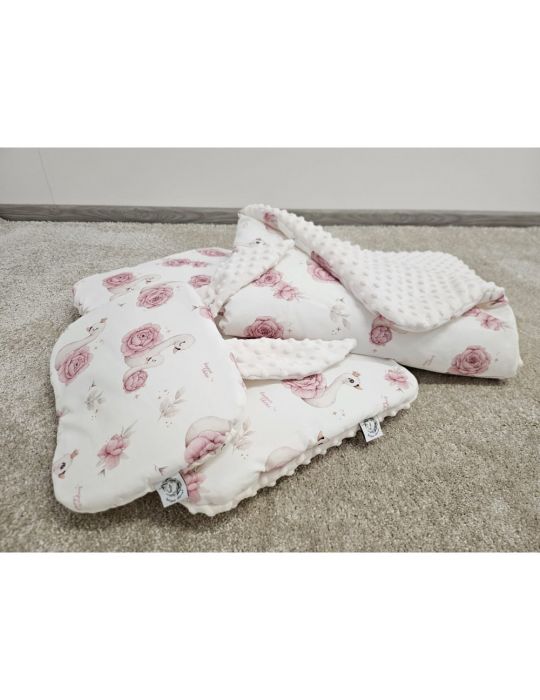Bonjour Cherie poduszka bawełniana króliczek 25/35 Royal Baby Minky Ecru