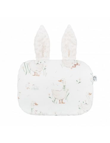 Bonjour Cherie poduszka bawełniana króliczek 25/35 Gąski Minky Ecru Bonjour Cherie poduszka bawełniana króliczek 25/35 Gąski Minky Ecru