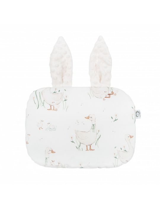 Bonjour Cherie poduszka bawełniana króliczek 25/35 Gąski Minky Ecru