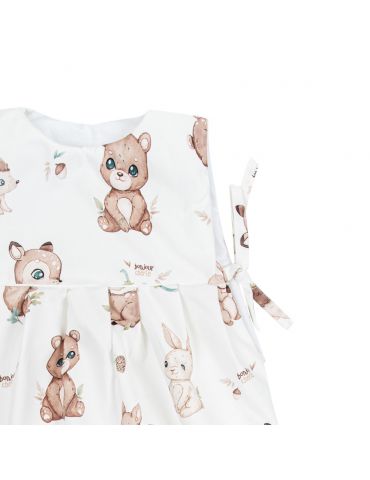 Bonjour Cherie Śpiworek bawełniany 0-6 Las