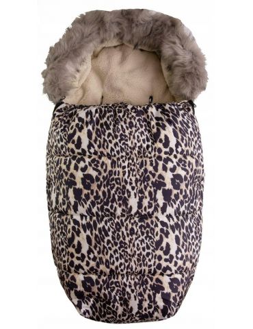 Babymatex Śpiworek i mufka Venus Panterka