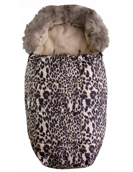 Babymatex Śpiworek i mufka Venus Panterka