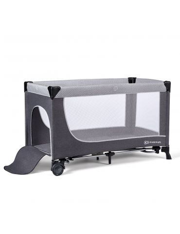 Kinderkraft Łóżeczko turystyczne z akcesoriami Leody szare Kinderkraft Łóżeczko turystyczne z akcesoriami Leody szare