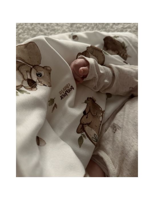 Bonjour Cherie Kołderka bambusowa 75/100 Las