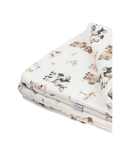 Bonjour Cherie Kołderka bawełniana 75/100 Farma