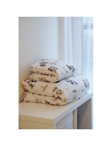 Bonjour Cherie Kołderka bawełniana 75/100 Farma