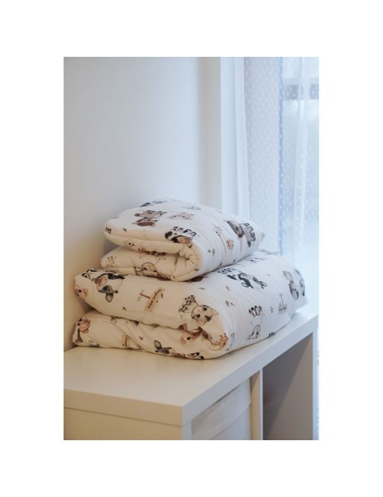 Bonjour Cherie Kołderka bawełniana 100/135 Farma
