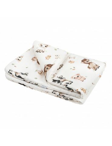 Bonjour Cherie Kołderka bawełniana 100/135 Farma