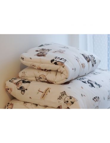 Bonjour Cherie Poduszka duża bawełniana 40/60 Farma