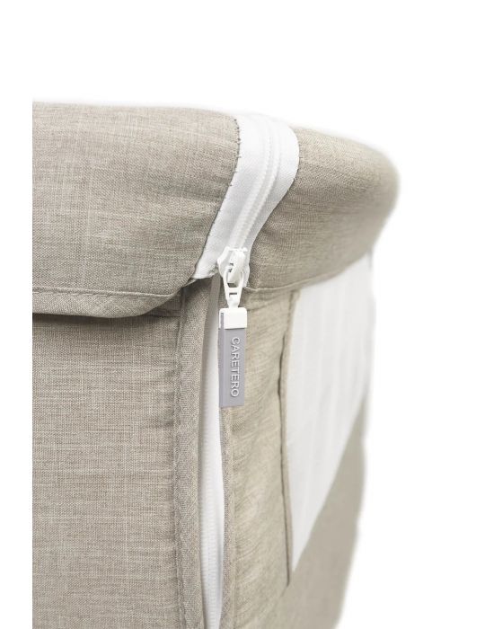 Caretero Łóżeczko dostawne Sleep2gether grey