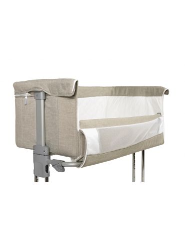 Caretero Łóżeczko dostawne Sleep2gether grey