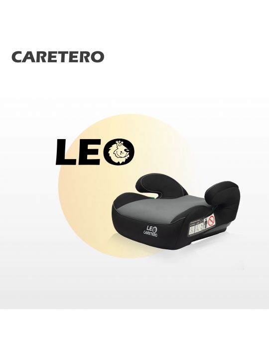Caretero Leo i-size fotelik samochodowy podwyższenie 125-150cm deep brown