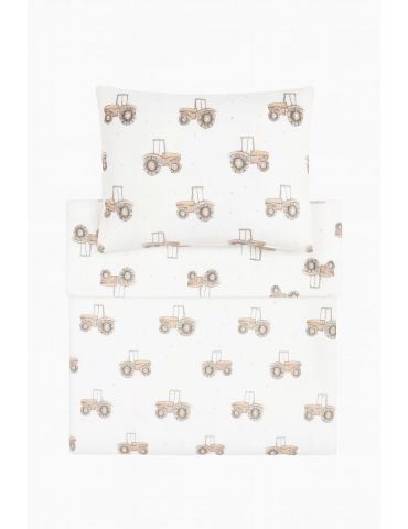 Baby in World Komplet Pościeli Bambusowej z wypełnieniem Traktor