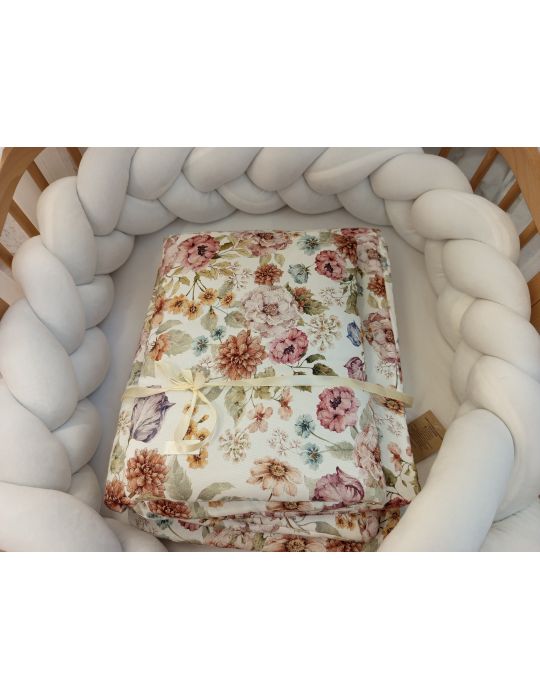 Baby in World Komplet Pościeli Bambusowej z wypełnieniem Garden