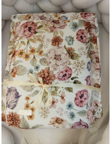 Baby in World Komplet Pościeli Bambusowej z wypełnieniem Garden