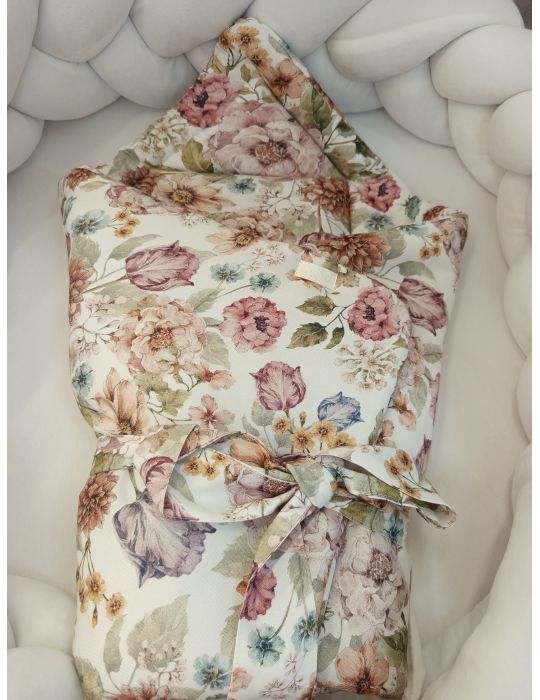 Baby in World Rożek Becik usztywniany bambusowy Garden