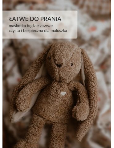 Szumisie Królik 7w1 z lampką i aplikacją róż