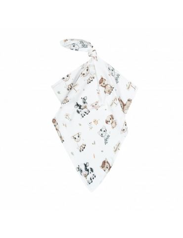 Bonjour Cherie Pieluszka bambusowa 70x70cm Farma