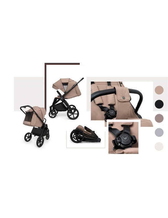 Muuvo Go Wózek spacerowy Lillac