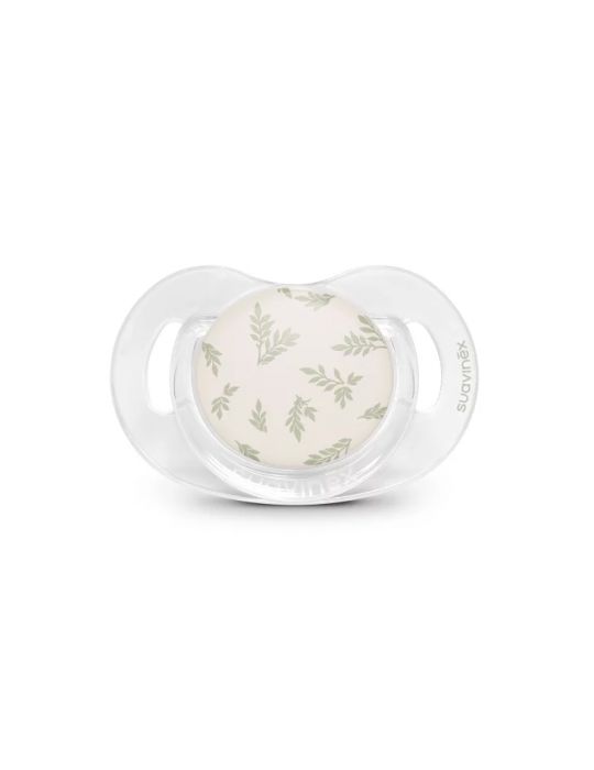 Suavinex SX Pro smoczek fizjologiczny silikonowy Poetry 6-18M Zielony