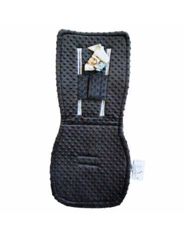 Bonjour Cherie Wkładka dwustronna do wózka bambusowa 5-punktowa Traktory