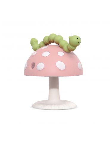 RaZ Baby Gryzak z przyssawką Chompy różowy 3m+