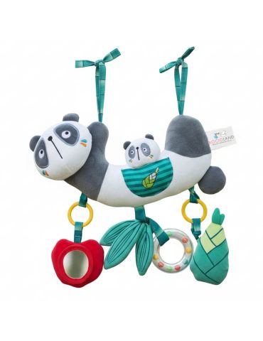 Bocioland Zawieszka sensoryczna pluszowa Miś Panda