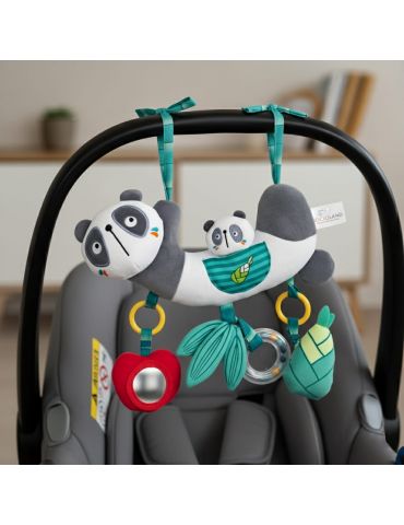 Bocioland Zawieszka sensoryczna pluszowa Miś Panda