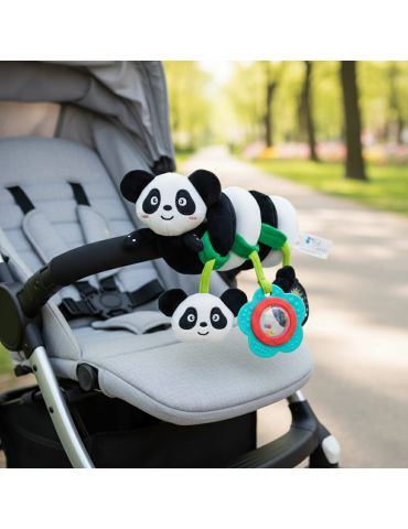 Bocioland Zawieszka sensoryczna pluszowa Miś Panda