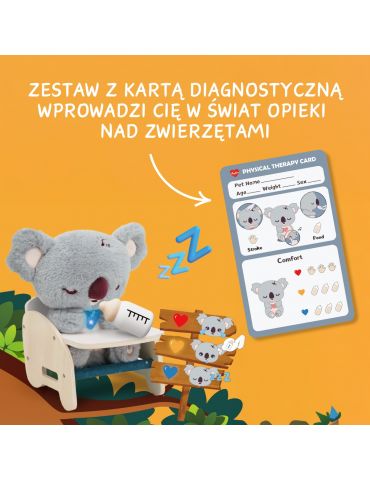 TopBright Pluszowa zabawka interaktywna Baby Koala