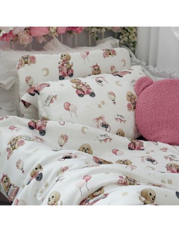 Bonjour Cherie Poduszka duża bambusowa 40/60 Bianca