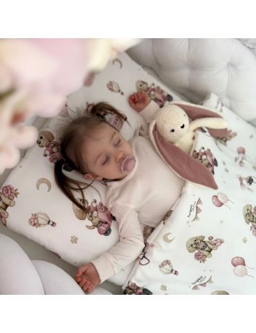 Bonjour Cherie Poduszka duża bambusowa 40/60 Bianca